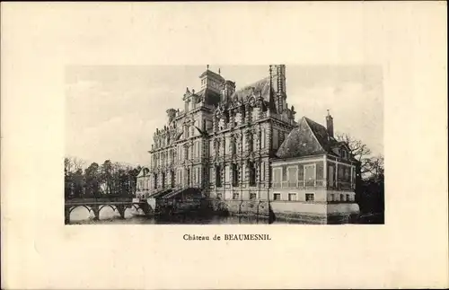 Ak Beaumesnil Eure, Le Château