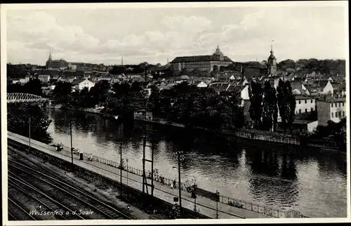 Ak Weißenfels an der Saale, Panorama