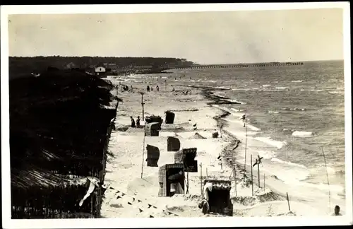 Ak Ostseebad Graal Müritz, Strandleben