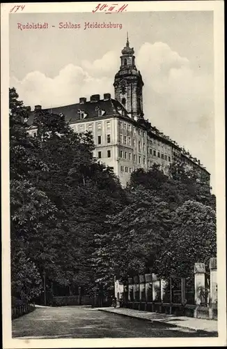 Ak Rudolstadt in Thüringen, Schloss Heidecksburg