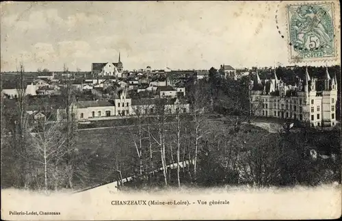 Ak Chanzeaux Val-de-Marne, Vue Générale