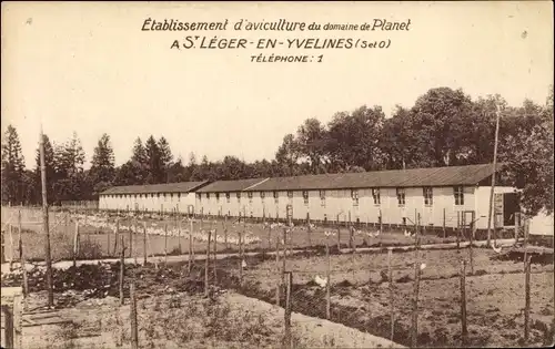 Ak Saint Leger en Yvelines, Etablissement d'aviculture du domaine de Planet