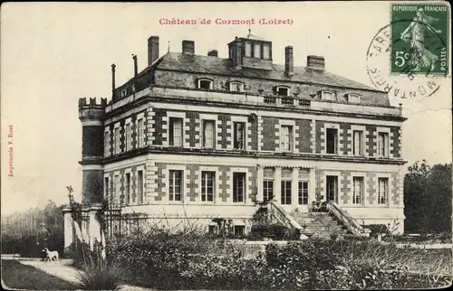 Ak Cormont Loiret, Château