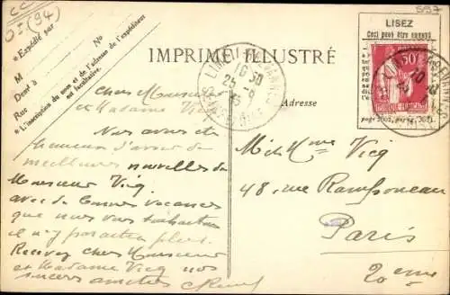 Ak Limeil Brevannes Val de Marne, Panorama