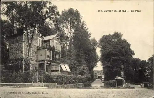 Ak Juvisy Essonne, Le Parc