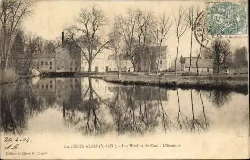 Ak La Ferté Alais Essonne, Les Moulins du Gué