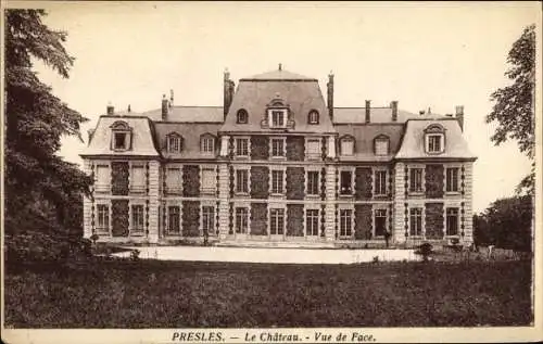 Ak Presles Val d'Oise, Le Château