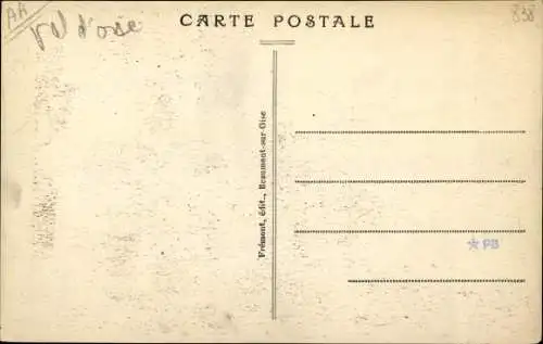 Ak Presles Val d'Oise, Le Château