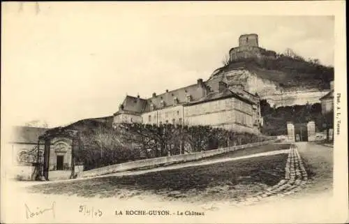 Ak La Roche Guyon Val d’Oise, Le Château