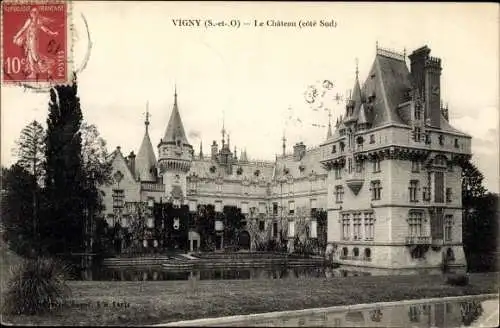 Ak Vigny Val d’Oise, Le Château