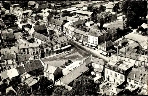 Ak Sarcelles Val d’Oise, Vue d´Avion, Place du 11 Novembre