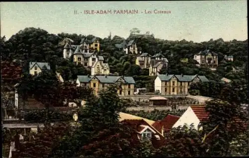 Ak L'Isle Adam Val d’Oise, Parmain, Les Coteaux