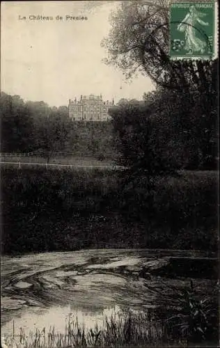 Ak Presles Val d'Oise, Le Château