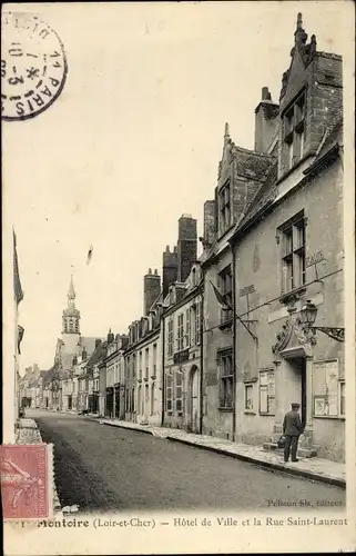 Ak Montoire Loir et Cher, Hôtel de Ville