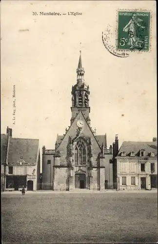 Ak Montoire Loir et Cher, L´Église