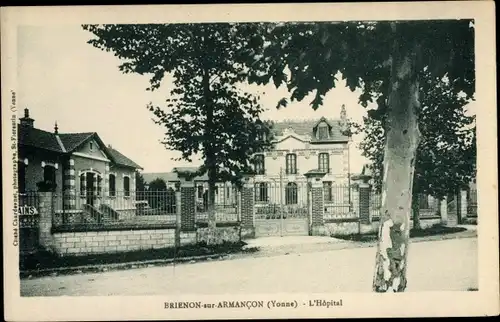 Ak Brienon-sur-Armançon Yonne, L´Hôpital