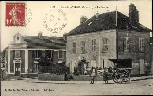 Ak Neauphle le Vieux Yvelines, La Mairie