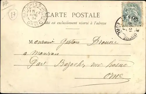 Ak La Barre Eure, Vue à Vol d´Oiseau