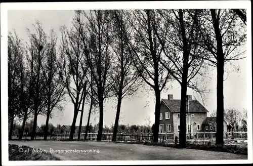 Ak Oud Alblas Südholland, Burgemeesterswoning