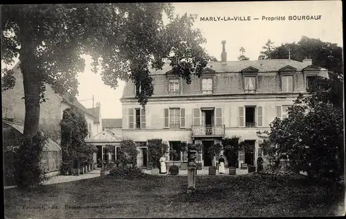 Ak Marly la Ville Val d’Oise, Propiété Bourgaut