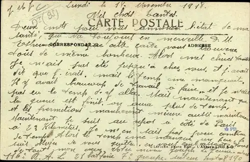 Ak Jagny sous Bois Val d’Oise, Château