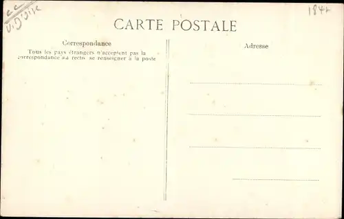 Ak Nerville Val-d´Oise, L'Entrée du Château