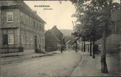 Ak Wildemann Clausthal Zellerfeld im Oberharz, Bohlweg