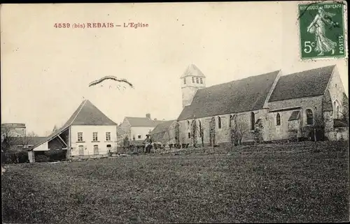 Ak Rebais Seine et Marne, L´Église