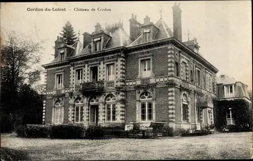 Ak Cerdon Loiret, Château de Cerdon