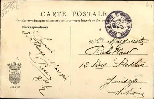 Ak Fleury Mérogis Essonne, Village