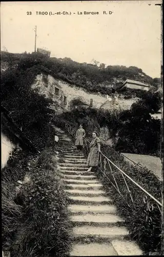 Ak Troo Loir et Cher, La Barque