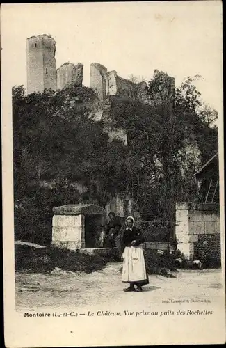 Ak Montoire Loir et Cher, Le Château