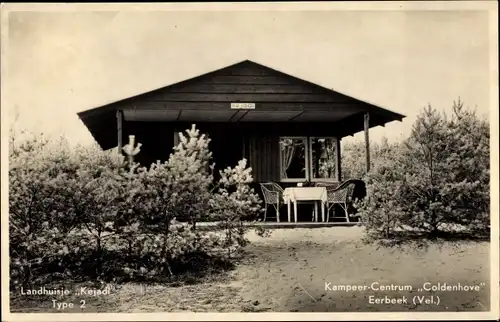 Ak Eerbeek Brummen Gelderland, Landhuisje Kejadi Type 2, Kampeer Centrum Coldenhove