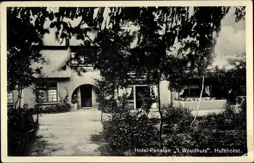 Ak Hoophuizen Hulshorst Gelderland, Hotel 't Woudhuis