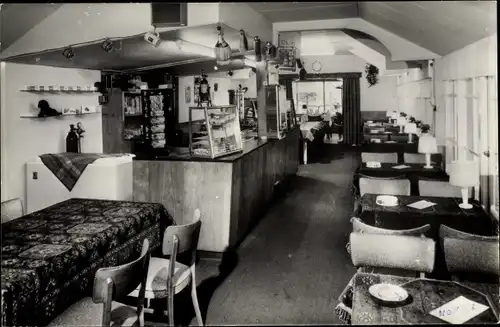 Ak Hoophuizen Hulshorst Gelderland, De Berk, Café Restaurant Pension