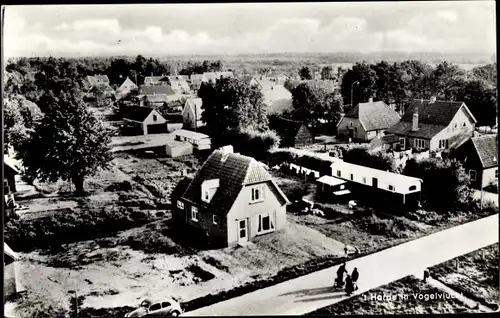 Ak 't Harde Elburg Gelderland, Ort aus Vogelschau