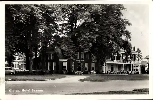 Ak Gieten Drenthe Niederlande, Hotel Braams