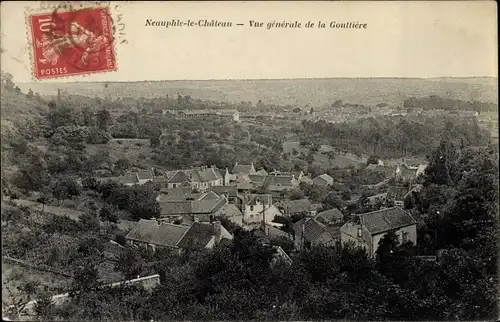 Ak Neauphle le Chateau Yvelines, Vue Générale de la Goullière