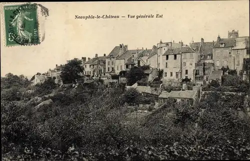 Ak Neauphle le Chateau Yvelines, Vue Générale