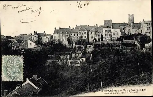 Ak Neauphle le Chateau Yvelines, Vue Générale