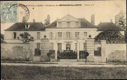 Ak Morainvilliers Yvelines, Château de Bénainvilliers