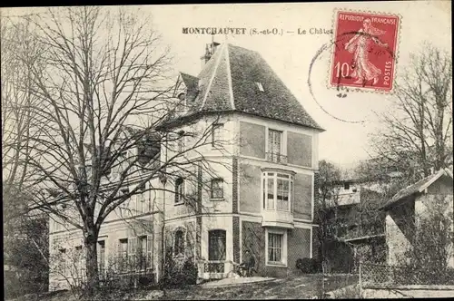 Ak Montchauvet Yvelines, Le Château