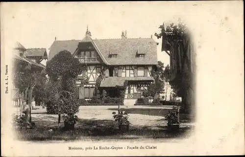 Ak Moisson sur Seine Yvelines, Chalet