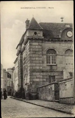 Ak Rochefort en Yvelines, La Mairie
