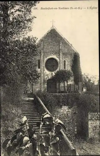 Ak Rochefort en Yvelines, l´Église