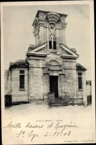 Ak Saint Cyr Yvelines, Église