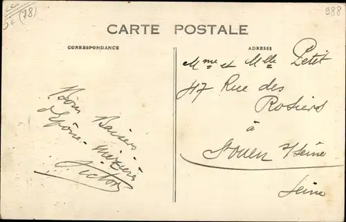 Ak Epone Yvelines, l´Église