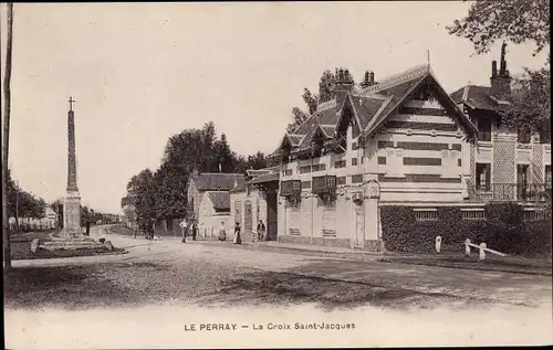 Ak Le Perray en Yvelines, La Croix Saint Jacques