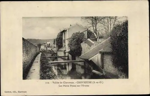 Ak Chevreuse Yvelines, Les Petits Ponts sur l'Yvette