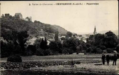 Ak Chevreuse Yvelines, Panorama